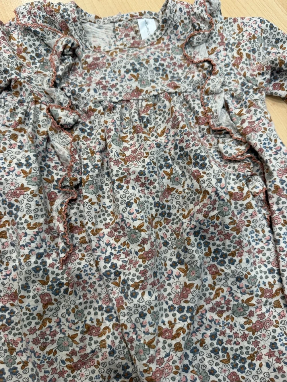 Modern Moments Girls Floral Dress - Multicolor Floral Print